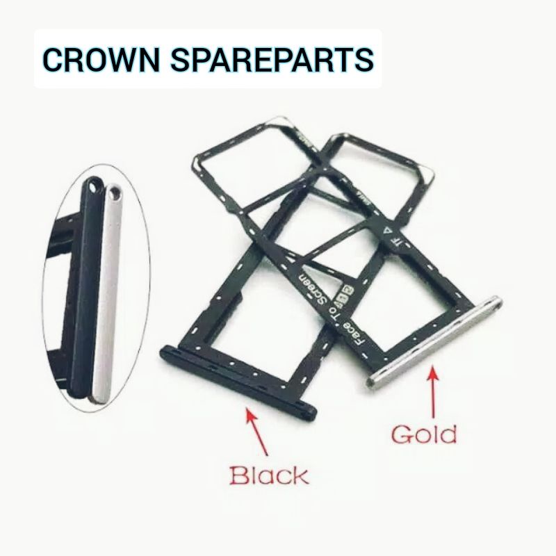 Simtray Slot Simcard Dudukan Simcard Asus Zenfone Max Pro M1 Zb601kl Zb602kl original /R_sh8