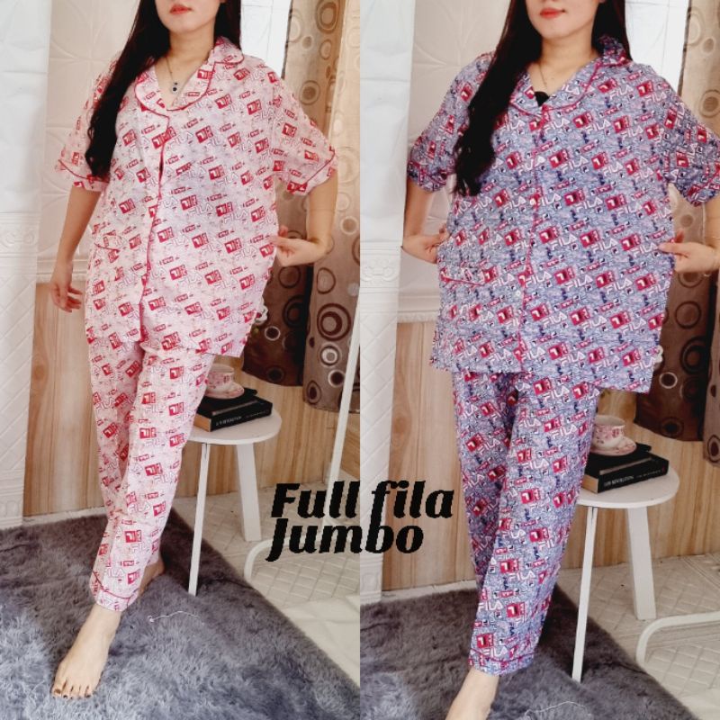 Piyama Dewasa CP Jumbo Berbagai Motif / BAHAN KATUN JEPANG /Piyama Murah Berkualitas / Part 3