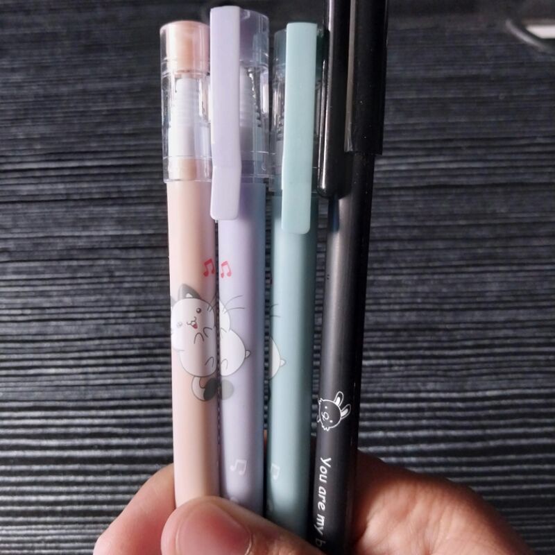 

PULPEN PENA BISA DIHAPUS ERASABLE GEL PEN HAPUS HITAM