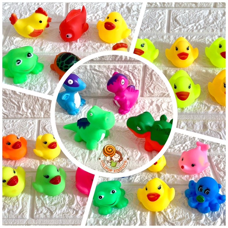 Mainan bayi karet bunyi vinyl