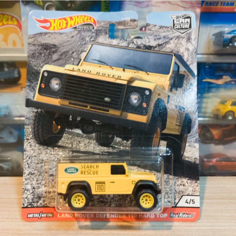 Hot Wheels Land Rover Defender 110 Hard Top - Wild Terrain - Premium