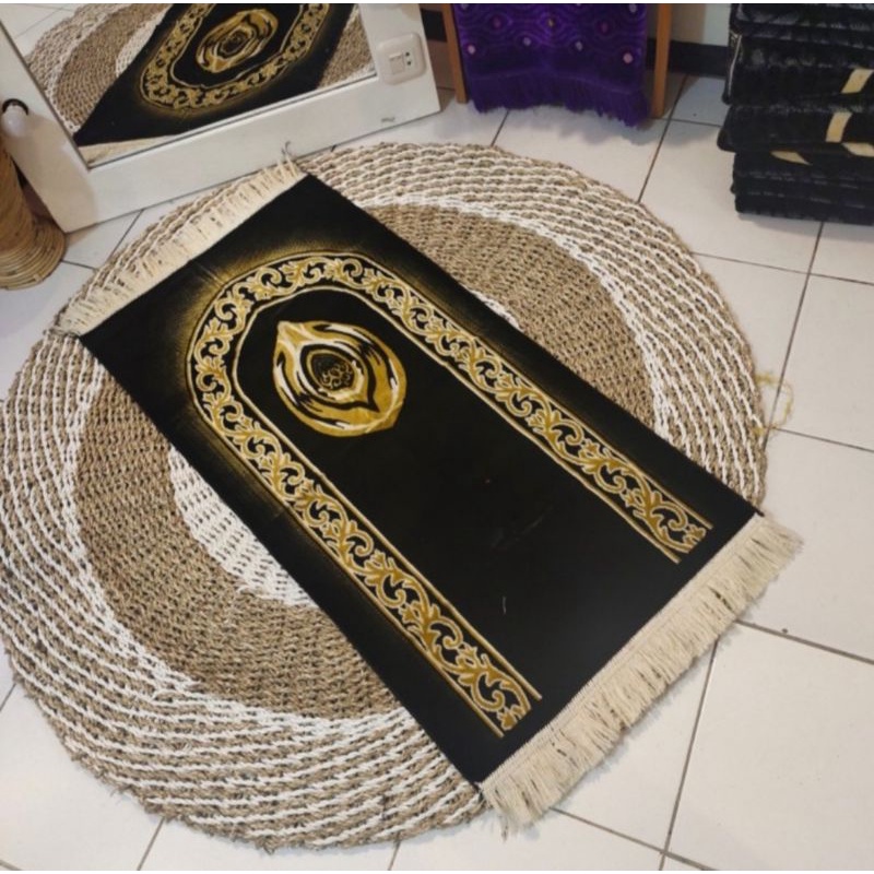 Sajadah kiswah midi sajadah turky halus tebar uk 55x110