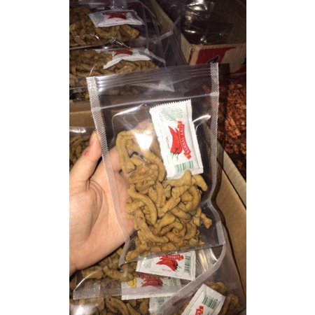 

keripik usus crispy