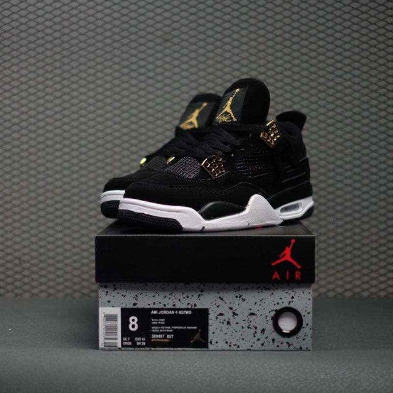 NIKE AIR JORDAN 4 RETRO ROYALTY ORIGINAL BNIB SNEAKERS PRIA