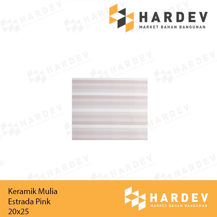 Keramik Mulia 20x25 Estrada Pink