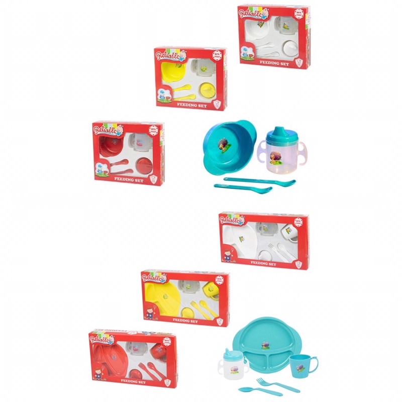 Relliable Feeding Set - Warna Random