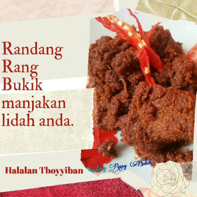 

Randang Rang Bukik Pedas 500gram