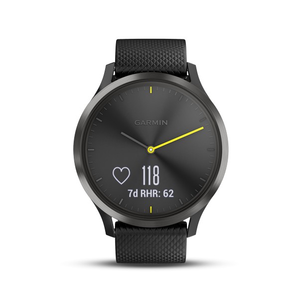 VIVOMOVE HR SPORT BLACK - BLACK