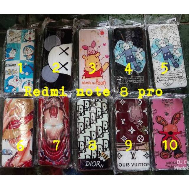 Case karakter fuze redmi note 8 pro