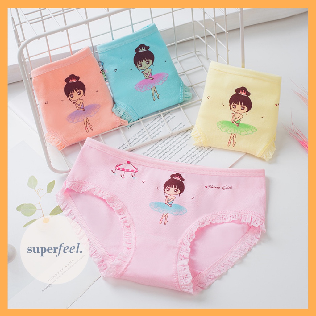 SFL CELANA DALAM ANAK PEREMPUAN KATUN COTTON NYAMAN BOCAH BALITA TK SD SMP CD WANITA KECIL 701