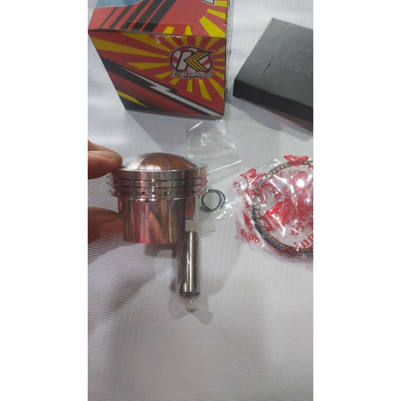 piston kawahara 58 pin 13mm plus ring seher