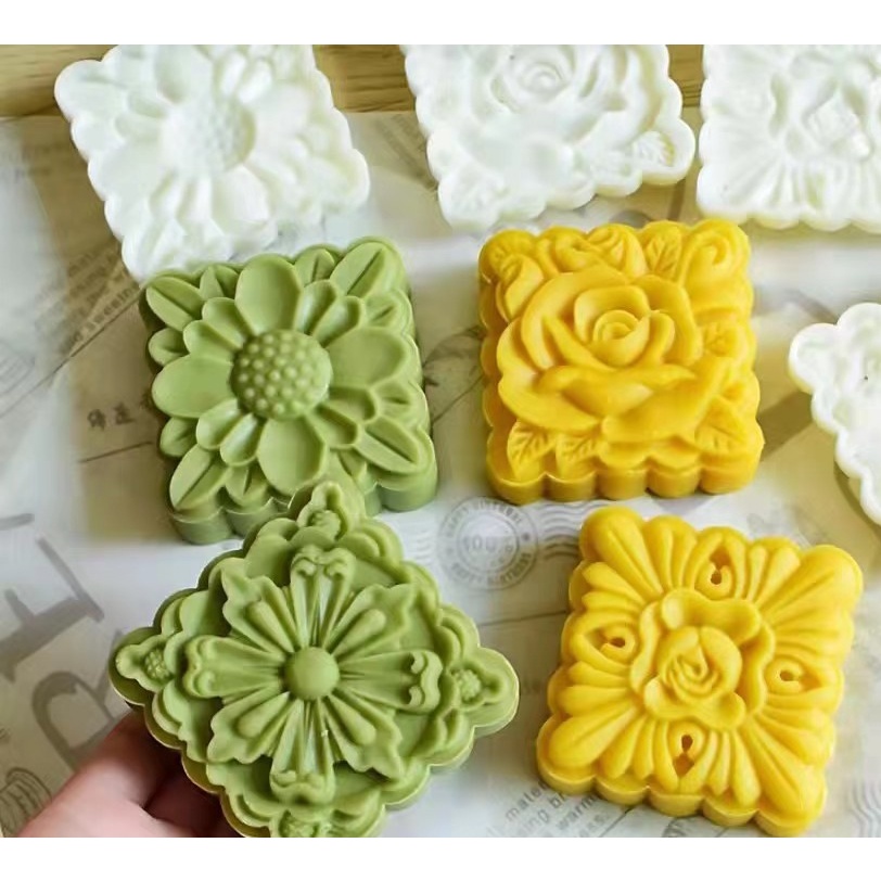 Cetakan Kue Bulan Moon Cake MoonCake Press Mold 150gr Cetakan Nastar