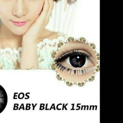 ➭ Softlens eos baby black ♢