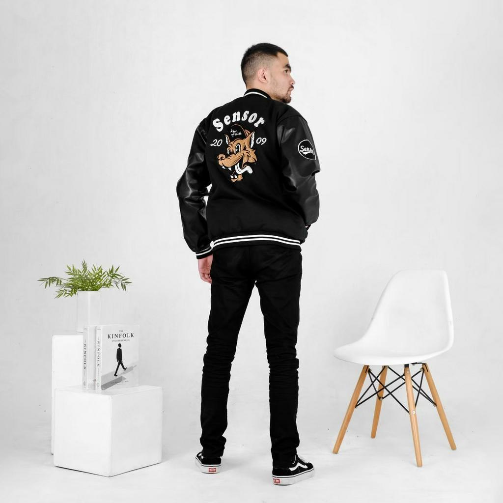 Jaket varsity chicago buls pria dan wanita/jaket baseball NBA chicago premium pria