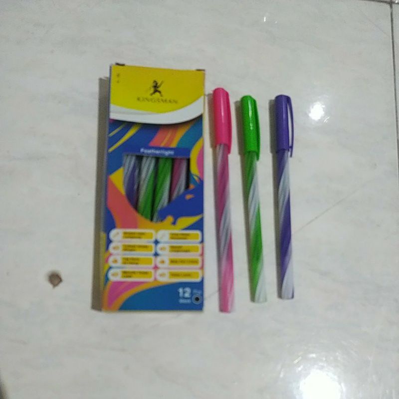 

Pulpen Hitam 0.5 mm Kingsman