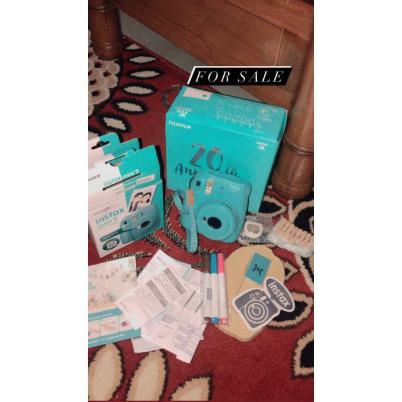 KAMERA INSTAX MINI SECOND NO LECET LIKE NEW TERMURAH FREE SEMUA GOODIES NYA COD