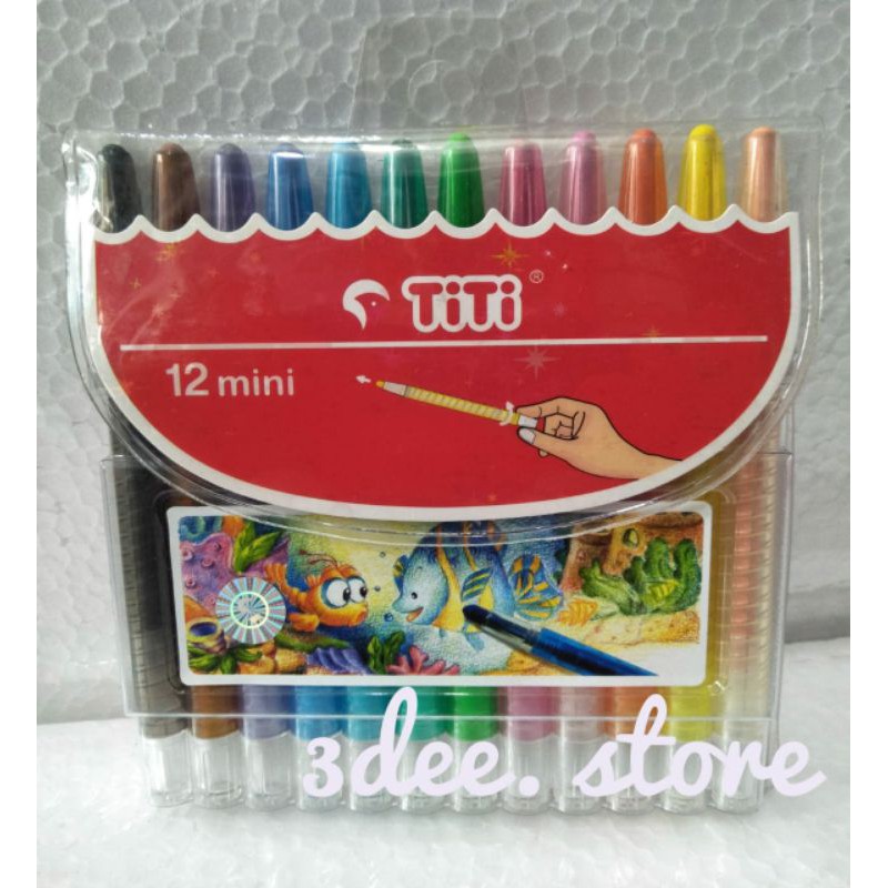 

Crayon TiTi mini 12warna