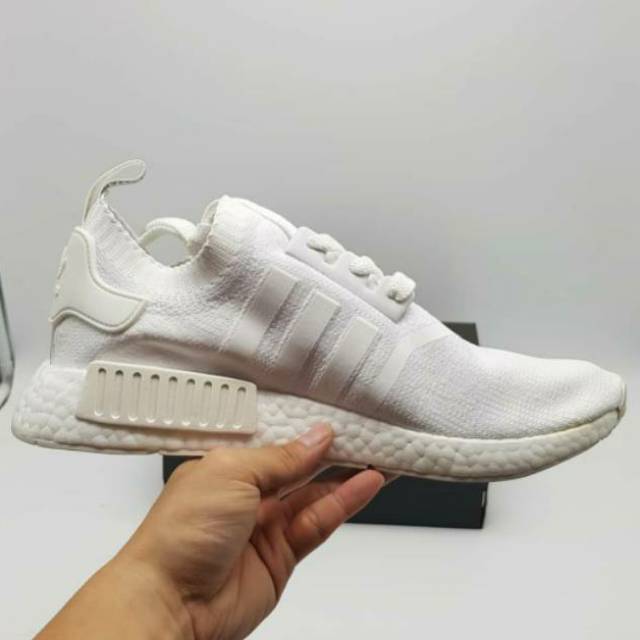 ADIDAS NMD R1 PRIME KNIT JAPAN TRIPLE WHITE