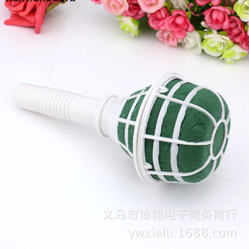 [tiantianbaofu] 6pcs Bridal Wedding Flower Decoration Bouquet Foam Holder Handle New Boutique
