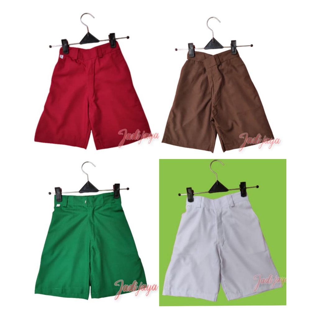 Celana Pendek Sekolah Anak SD Celana Pendek Anak Laki-Laki