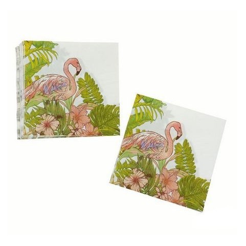 Decoupage Napkin - Tissue Decoupage 2Ply AN-Pink Flamingo #02