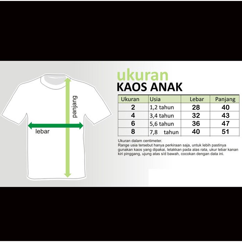 Kaos Raglan Anak | Polos | Lengan pendek | Ukuran 2-4-6-8 | Unisex Cewek Cowok