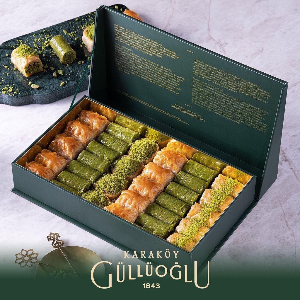 

Baklava Turki Karakoy gulluoglu Mix Original 100% - Oleh oleh Asli Turki