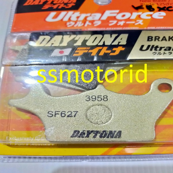 Kampas Rem Depan Brake Pad Dispad Supra X 125 FI F1 DAYTONA Gold