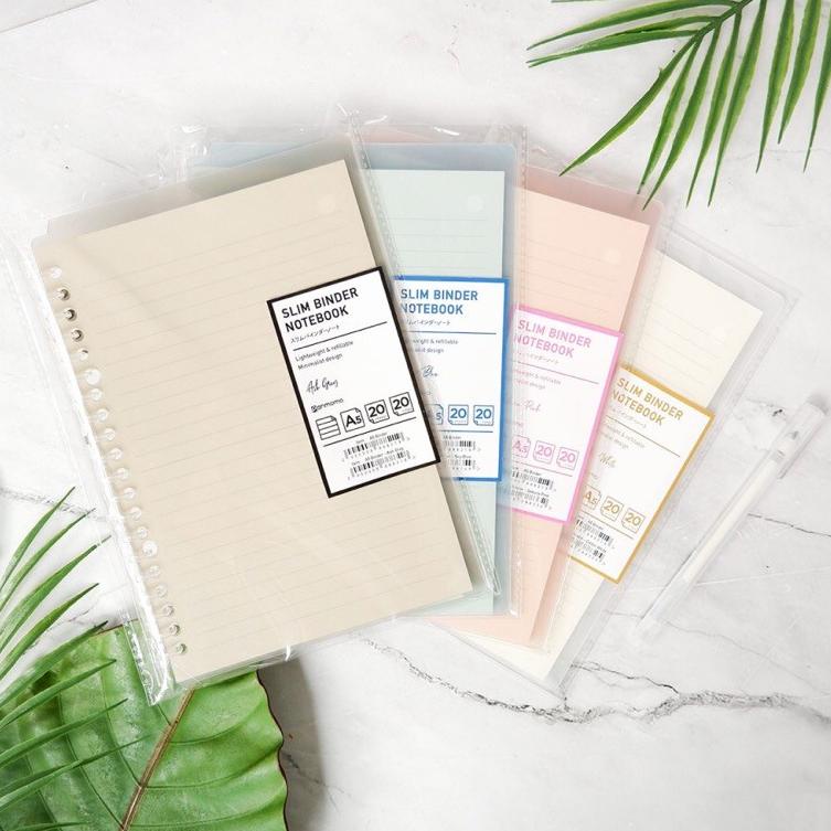 

NEW ARRIVAL Q9136 Panmomo Slim File Binder Notebook B5 A5 / Notebook Binder / Binder B5/ Panmomo binder ㆊ