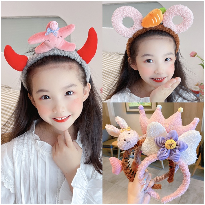 babyfit DOLL BANDO hair accesories anak perempuan bando boneka besar import pn-j04