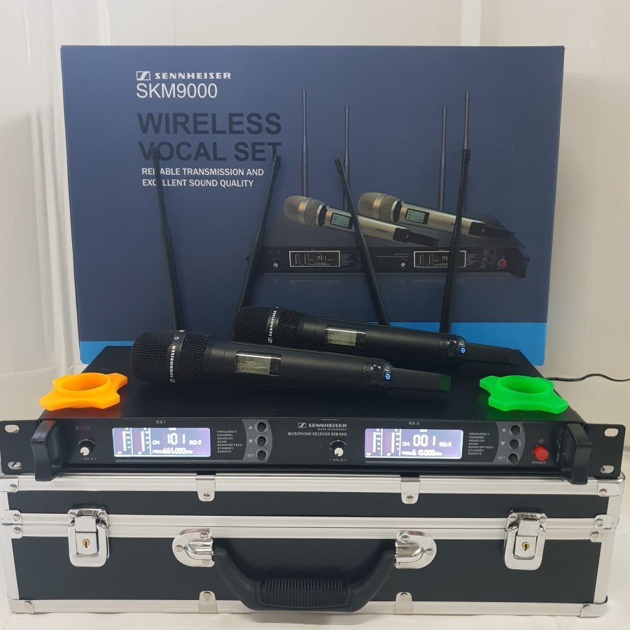 Mic Wireless Sennheiser SKM-9000 Multi Channel 4 Antena