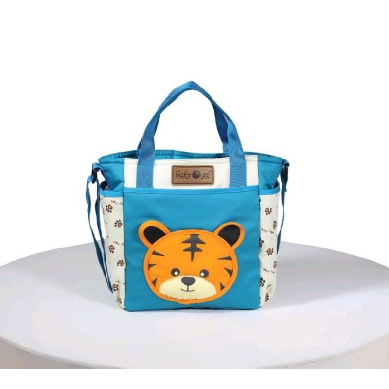 BABY2GO MURAH TAS PERLENGKAPAN BAYI KECIL SIMPEL LUCU KADO BAYI BABY 2 GO TIGER SERIES