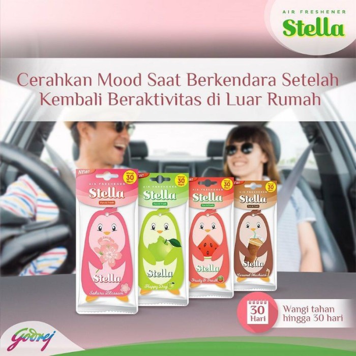 Stella - Fun & Fresh Pewangi Mobil Pewangi Gantung Stella #98