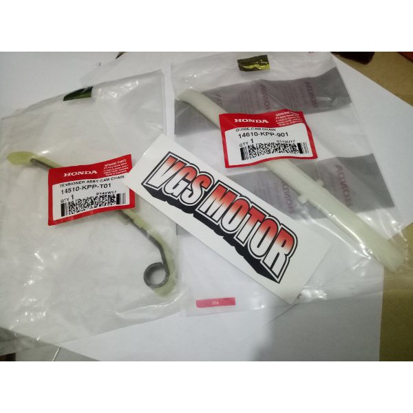 Jual KARET TENSIONER SET (LIDAH TENSIONER) HONDA CB150R ORIGINAL Murah