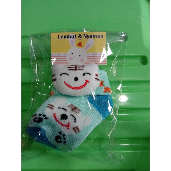 KAOS KAKI BAYI BONEKA SAMPING ISI 1 PASANG