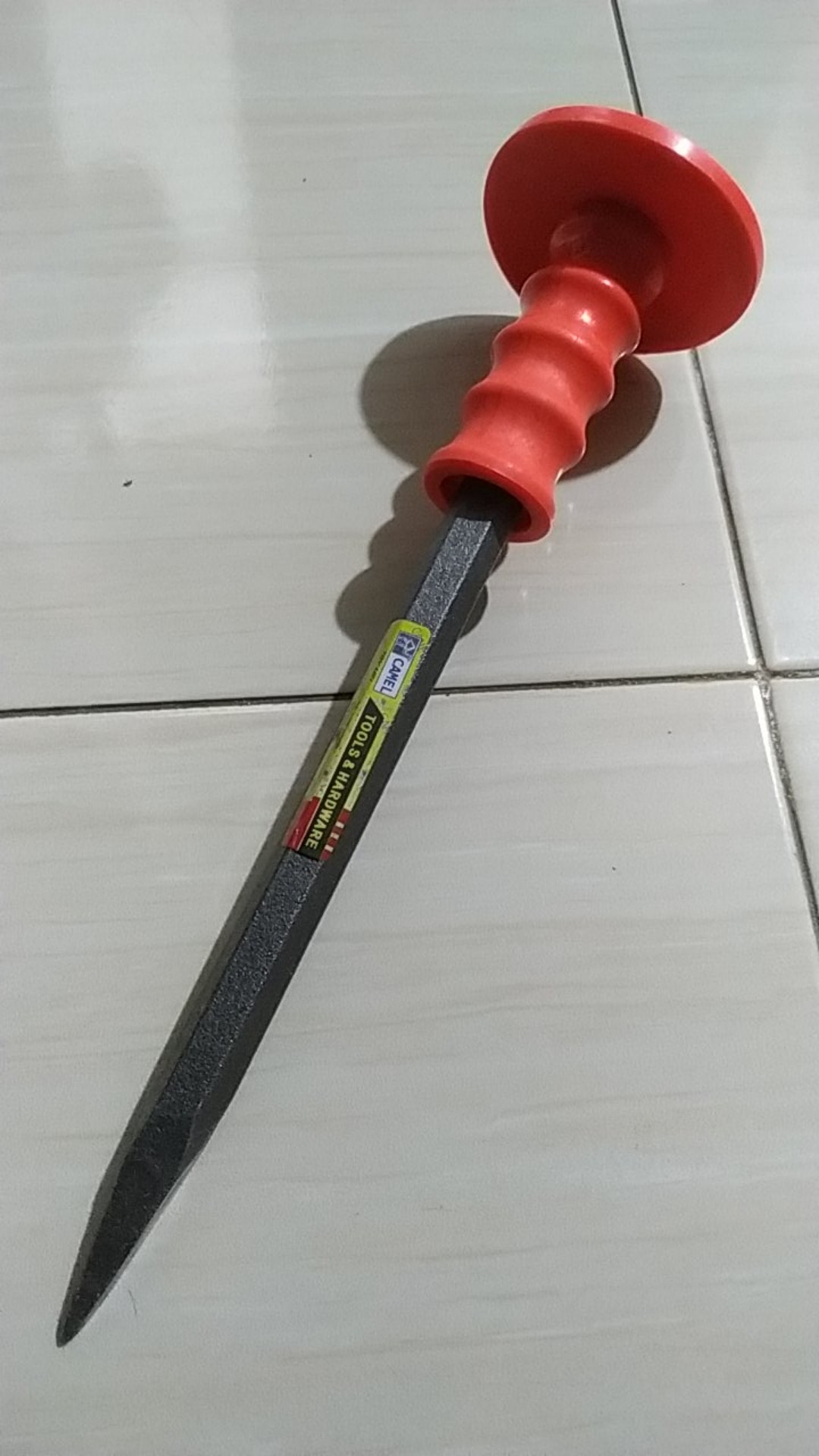 Mg   Pahat Beton Topi Ukuran 12 Inch Betel Tembok Ukuran Lancip Orange High Quality