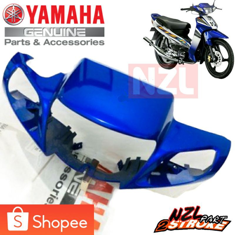 batok cover totok lampu headlamp depan biru fizr f1zr f1z fiz r original yamaha NZL PART