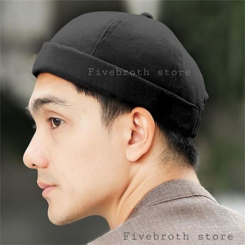 Topi Miki Hat Pria polos / Peci Miki Hat / Topi Peci Pria Muslim Kekinian
