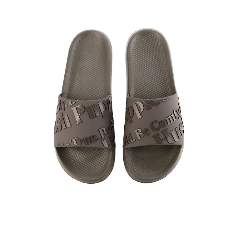 SANDAL SLIDE HUSH PUPPIES PRIA ORIGINAL CASUAL BRANDED COKLAT HM40