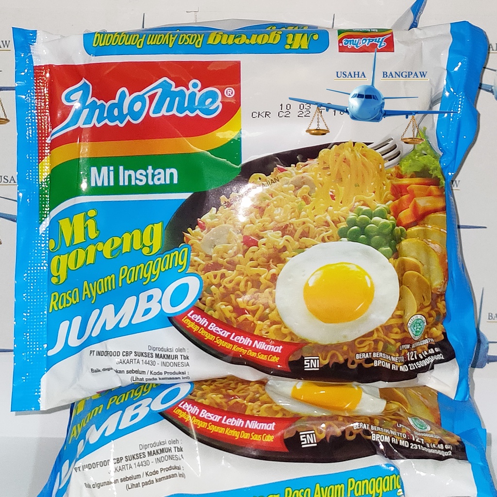 

Indomie Mi Instan Goreng Jumbo Special | Ayam Panggang