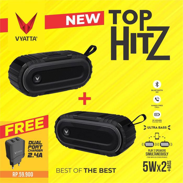 Vyatta Bundle Top Hitz + Top Hitz Tws Speaker, Bluetooth - Ultra Bass
