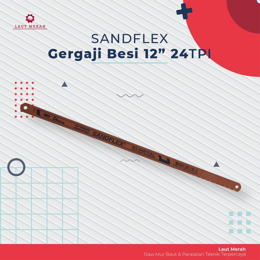 Mata Gergaji Besi Sandflex Bahco