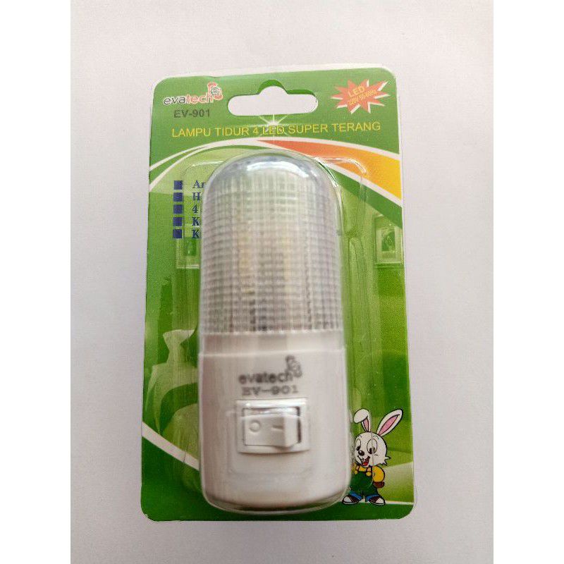 Lampu tidur 6 Led EV 901 PUTIH