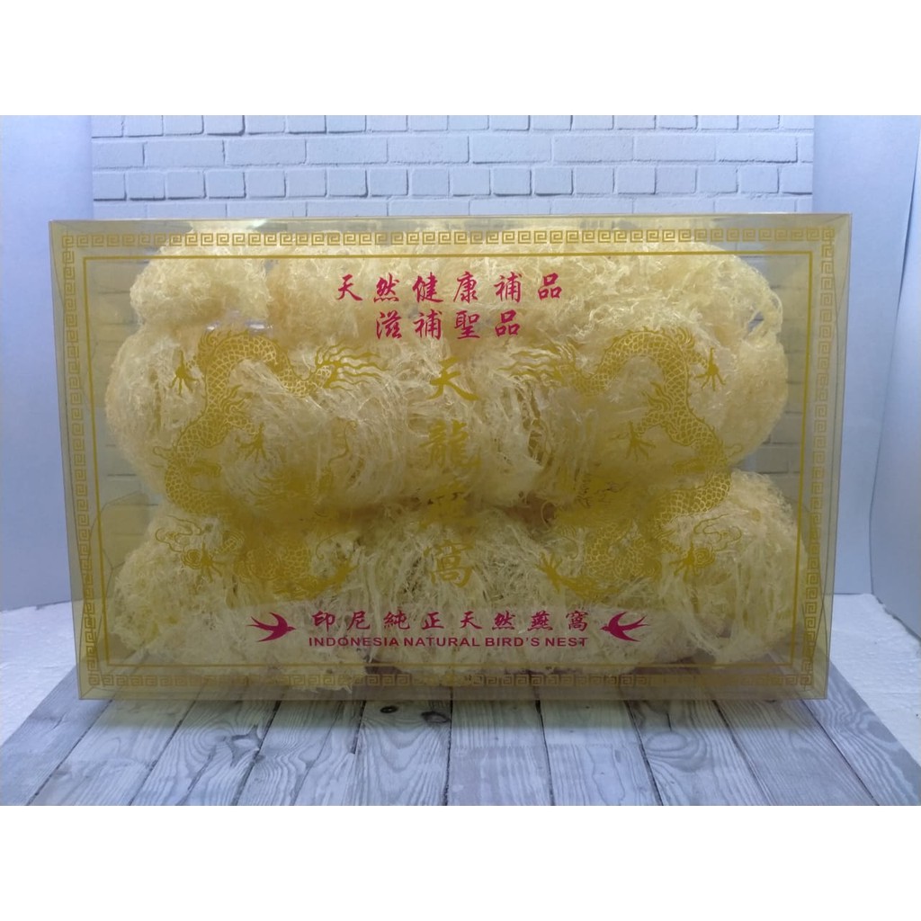 

Sarang Burung Walet Super Bersih (BirdNest) Mika Persegi Panjang 100 Gram