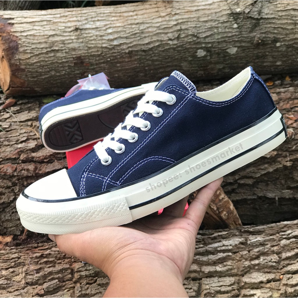 SEPATU CONVERSE 70S HIGH LOW NAVY ALL STAR CHUCK TAYLOR OBRAL MURAH