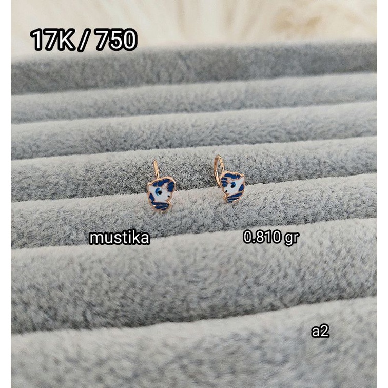 Anting toge model little pony Rarity 17K / 750 - Mustika