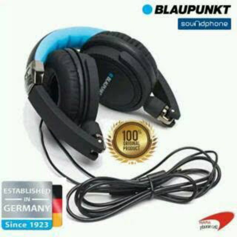 Headphone Blaupunkt BPA 102 Premium 3D Sound Studio.Made in Germany Suara Super Dahsyat