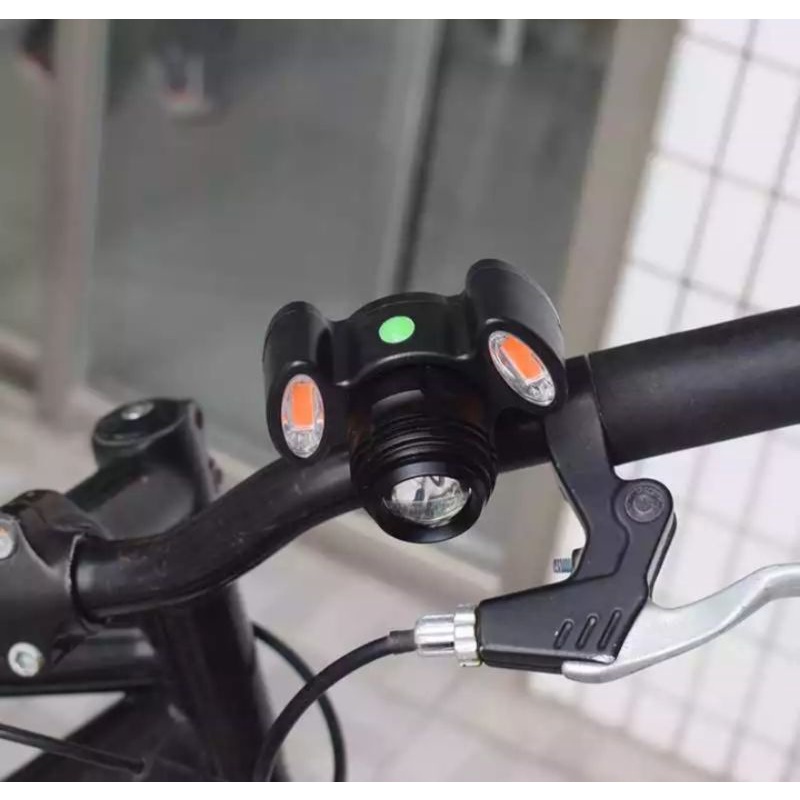 Lampu Depan Sepeda LED USB Charging Lampu Sepeda Lipat MTB Roadbike