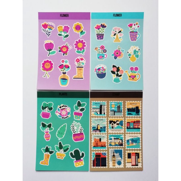 

[ST-KC-02] Stickers Sheet Cute Stickers Flower Stickers Plants Sticker Stamp Sticker Cute Sticker Plan Journal Sticker Aesthetic Sticker Journal Sticker Kisscut