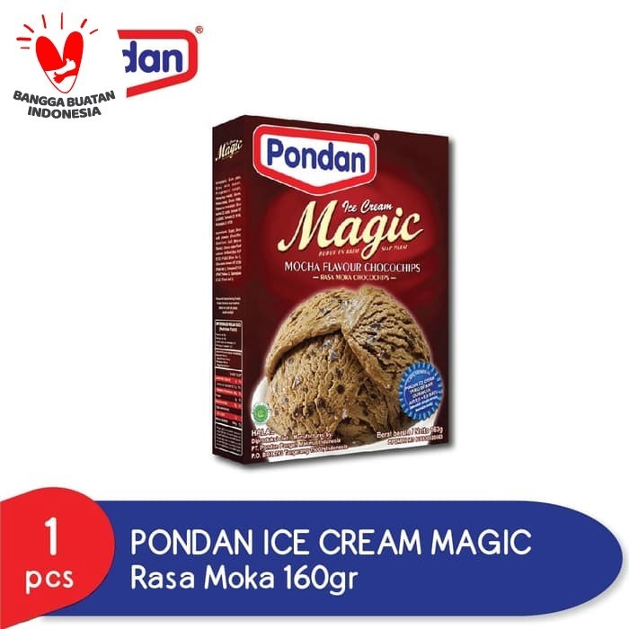 Pondan Ice cream mocca